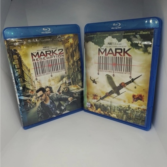 The Mark 1 - 2 Redemption End Times Movie Christian (Blu-ray) Lot Of 2 - Picture 1 of 4